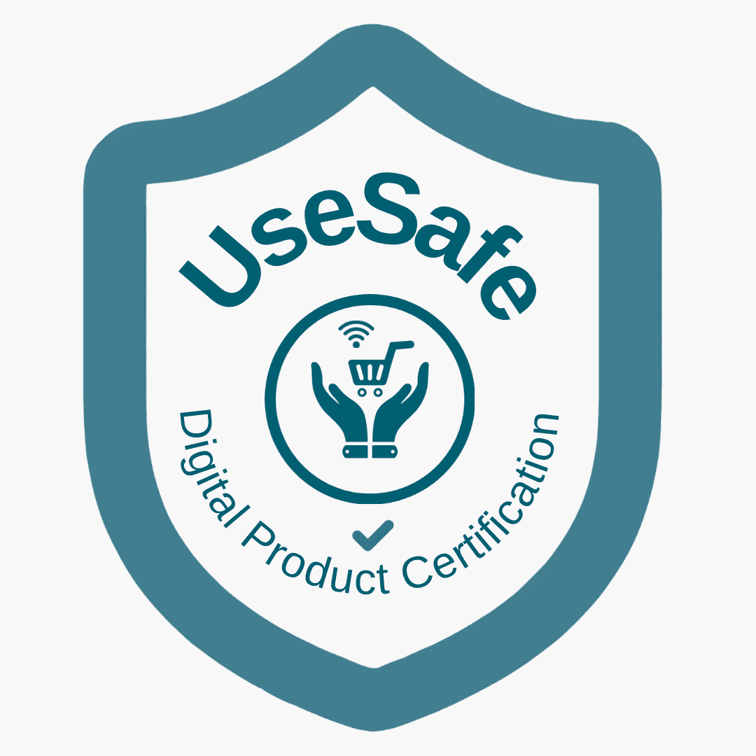 UseSafe dijital ürün sertifikasyonu platformu